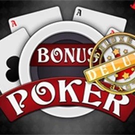 Try Bonus Poker Deluxe - 3 Hands slot by RTG (Reel Time Gaming) on casinovegasino-de.com – logo image