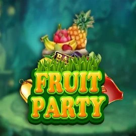 Fruit Party slot logo by Top Trend Gaming at Vegasino Casino
