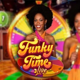Funky Time by Evolution, showcased at casinovegasino-de.com – game logo