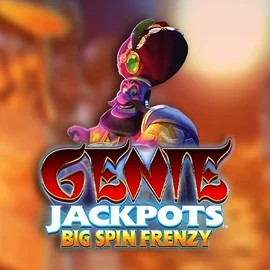 Genie Jackpots: Big Spin Frenzy by Blueprint Gaming, showcased at casinovegasino-de.com – game logo