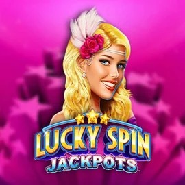 Lucky Spin Jackpots online game logo by Novomatic on casinovegasino-de.com