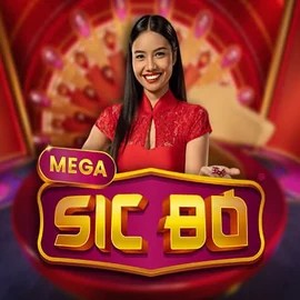 Mega Sic Bo logo by Pragmatic Play at Vegasino Casino