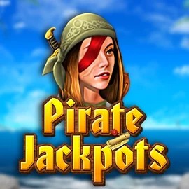 Official Jackpots logo: Pirate Jackpots by Belatra Games at Vegasino Casino