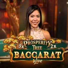 Prosperity Tree Baccarat online game logo by Evolution on casinovegasino-de.com