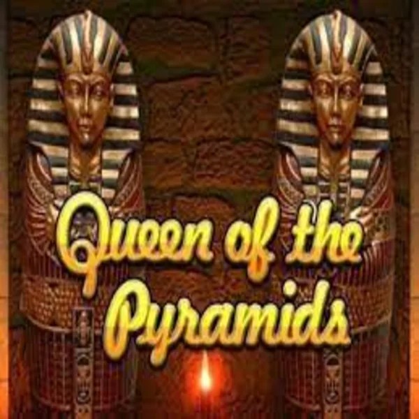 Slots logo of Queen of the Pyramids from Playtech at Vegasino Casino