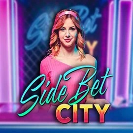 Side Bet City by Evolution, showcased at casinovegasino-de.com – game logo