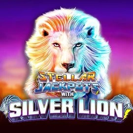 Enjoy Stellar Jackpots with Silver Lion by Lightning Box Game – logo hosted on casinovegasino-de.com