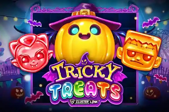Slots logo of Tricky Treats from Push Gaming at Vegasino Casino